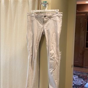 hollister khaki skinny pants